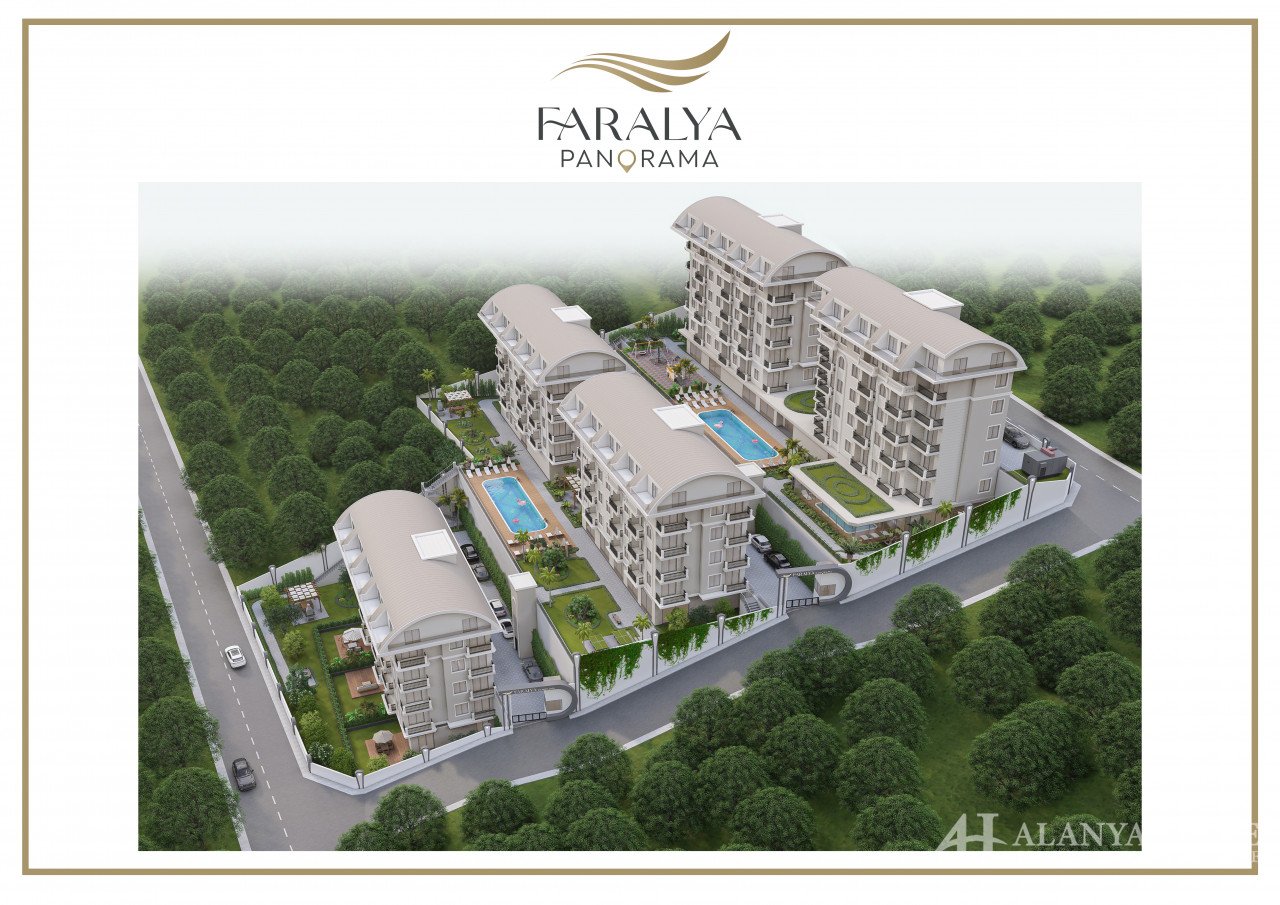 Apartments for sale in FARALYA PANORAMA in Konakli Alanya Antalya Turkey